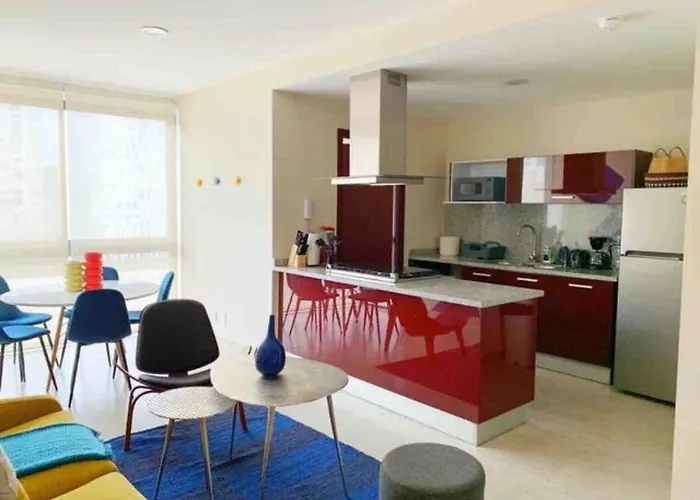 New Polanco/ Excellent Location!! 5 Guests Apartamento *